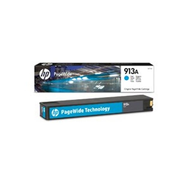 HP 913A - original - cyan - Pigmentbaseret - 37 ml - 3000 Sider