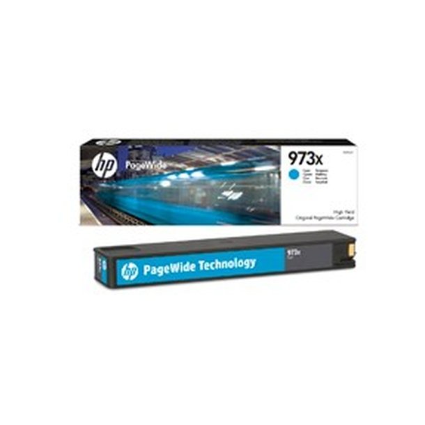 HP 973X - original - cyan - XL - Pigmentbaseret - 86 ml - 7000 Sider