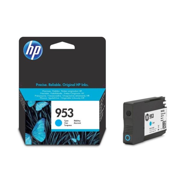 HP 953 - original - cyan - Pigmentbaseret - 9 ml - 630 Sider