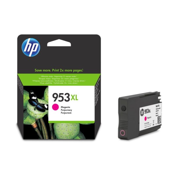 HP 953XL - original - magenta - XL - Pigmentbaseret - 18,5 ml - 1450 Sider