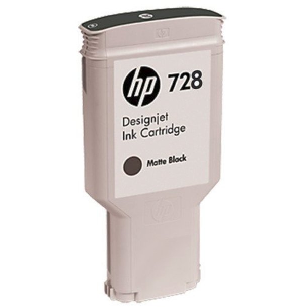 HP 728 300 ml - original - matsort - Pigmentbaseret - 300 ml