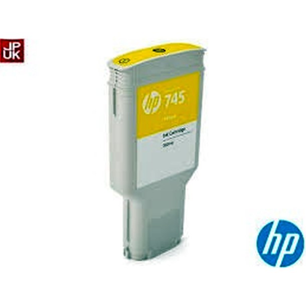 HP 745 300 -ml - Yellow - original - XL - Pigmentbaseret - 300 ml