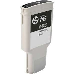 HP 745 - Photo sort - original XL - Pigmentbaseret - 300 ml