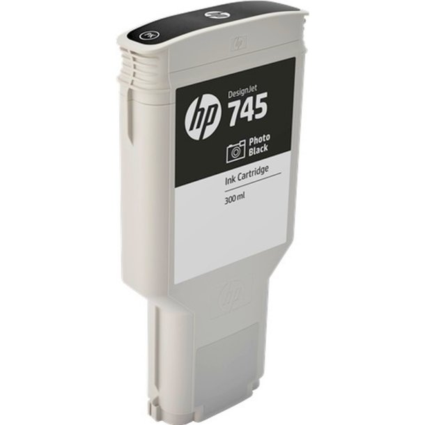 HP 745 - Photo sort - original - XL - Pigmentbaseret - 300 ml