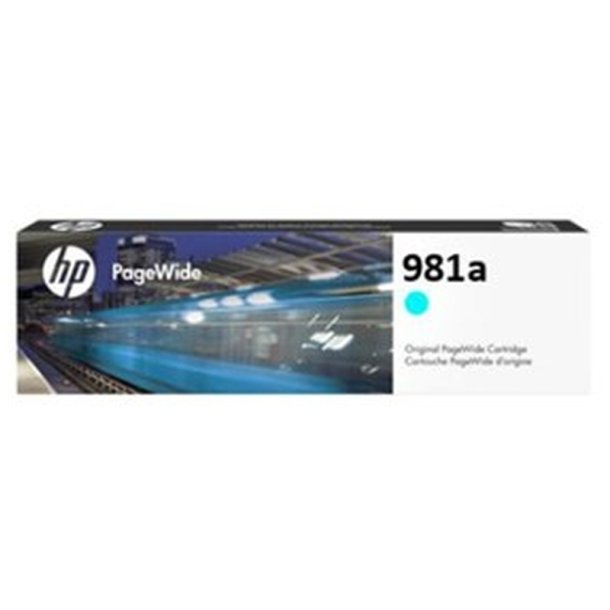 HP 981A - original - cyan - Pigmentbaseret - 70 ml - 6000 Sider