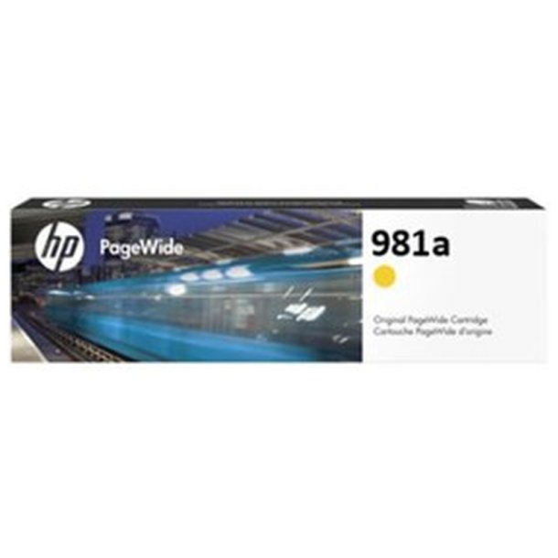 HP 981A - original - yellow - Pigmentbaseret - 68,5 ml - 6000 Sider