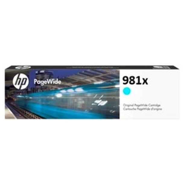 HP 981X - original - cyan - XL - Pigmentbaseret - 116 ml - 10000 Sider