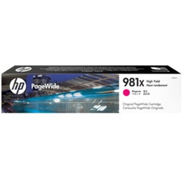 HP 981X - original - magenta - XL - Pigmentbaseret - 114,5 ml - 10000 Sider