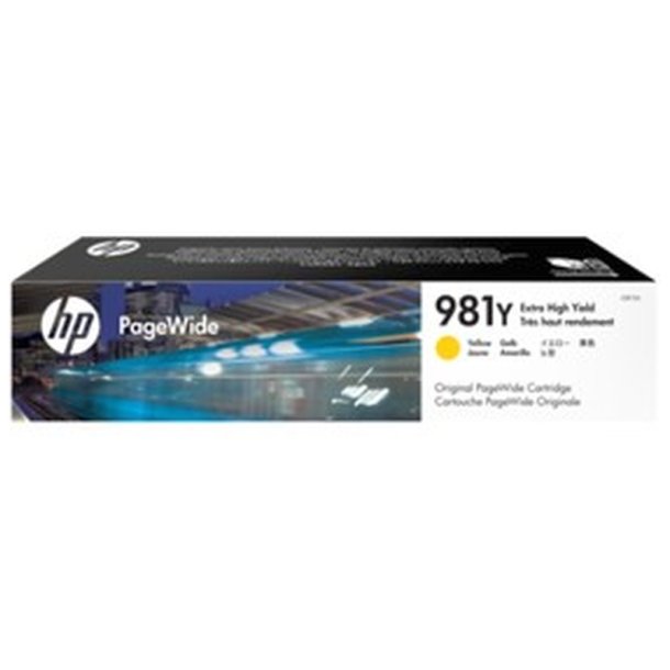 HP 981Y - original - yellow - Ekstra Super hjt udbytte - Pigmentbaseret - 182,5 ml - 16000 Sider