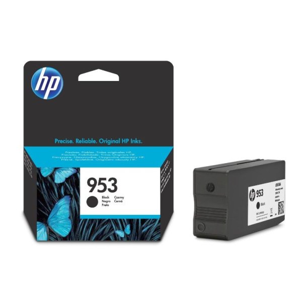 HP 953 - original - sort - Pigmentbaseret - 20 ml - 900 Sider