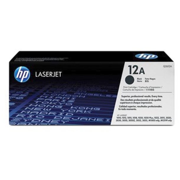 HP 12A - LaserJet - original toner - sort - 2000 sider