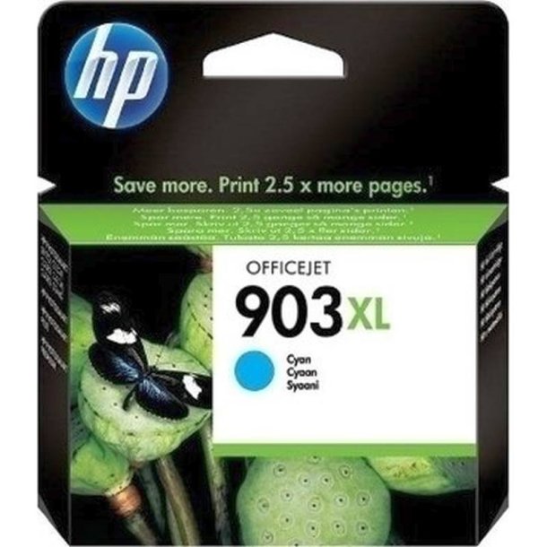 HP 903XL - original - cyan - XL - Pigmentbaseret - 8,5 ml - 750 Sider