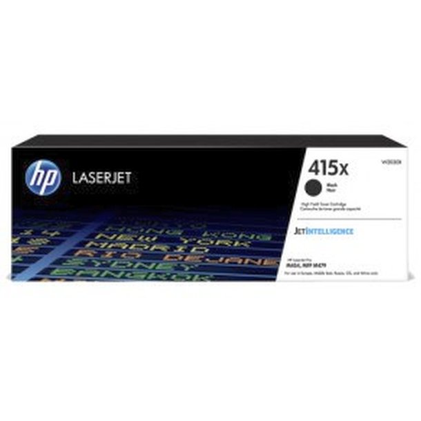 HP 415X - LaserJet - original toner - sort - 7500 sider