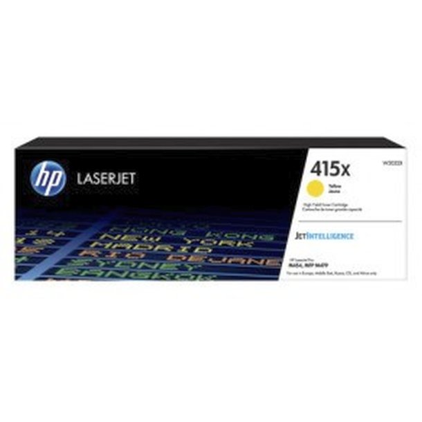 HP 415X - LaserJet - original toner - yellow - 6000 sider