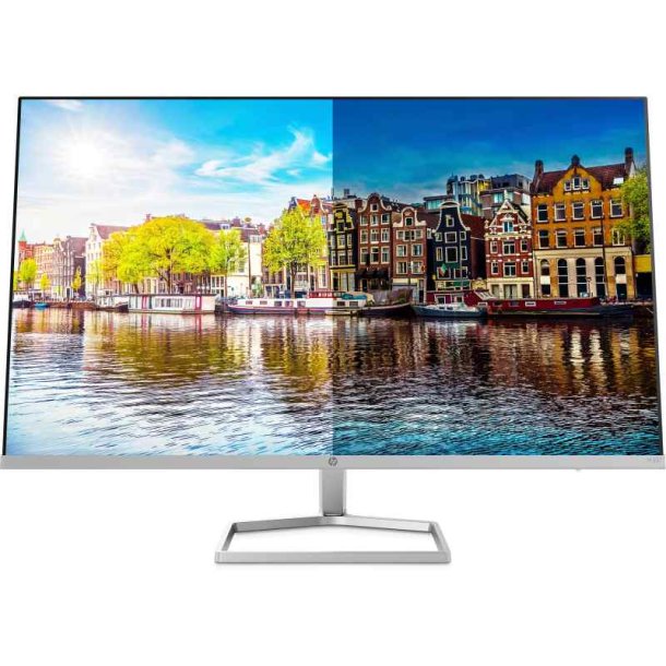 HP M27fq QHD-skrm - 27" - LCD - 5 ms - Slv - Sort