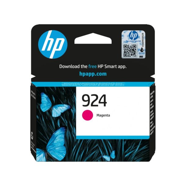 HP 924 Original Bl�kpatroner Magenta - 400 Sider