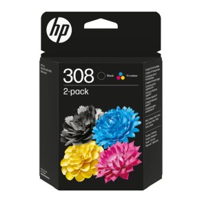 HP 924 Original Bl�kpatroner multipack Sort, Cyan, Magenta, Yellow - 160 Sider / 120 Sider