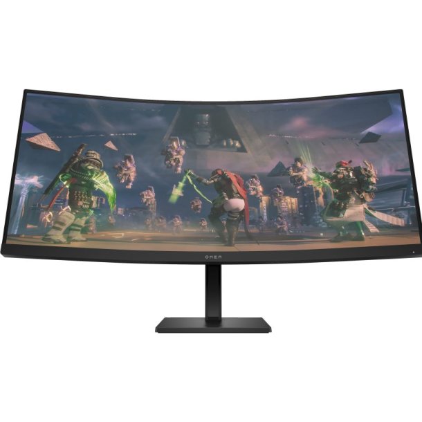 OMEN by HP OMEN by 34" WQHD 165 Hz Curved gamingskrm &#150; LCD - 1 ms - Sort