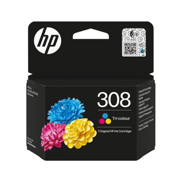 HP 924 Original Bl�kpatroner Trefarvet - 120 Sider