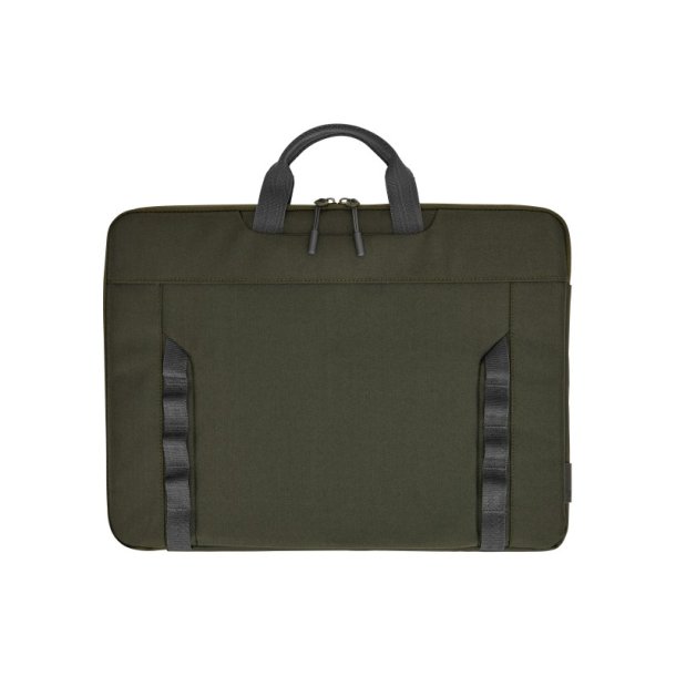 HP Computer sleeve - op til 14.1" b�rbar - Gr�n, Gr� - Polyester