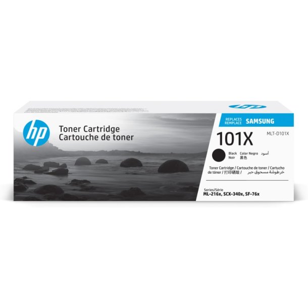 HP MLT-D101X Original Tonerpatron Sort - 700 Sider