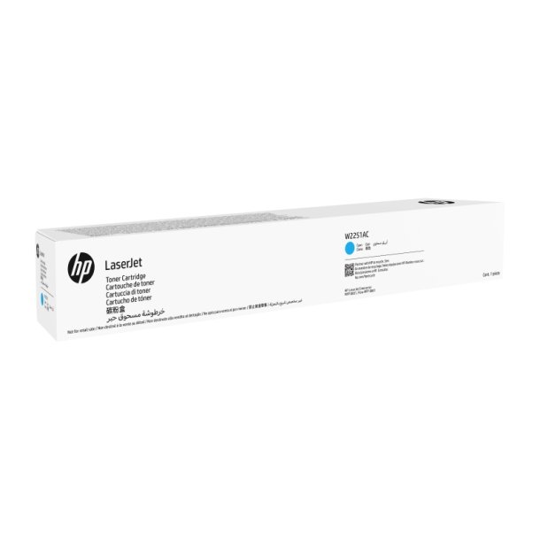 HP W2251AC Original Tonerpatron Cyan - 40000 Sider
