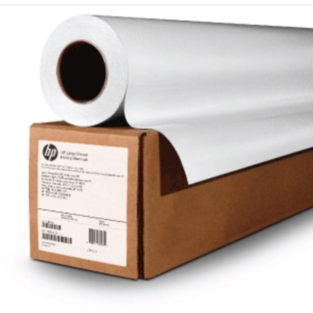 HP 24'' Universal Bond Paper - 3-in core - 610mm x 152,4m - 80g/m&sup2; - 1 rulle Bond papir