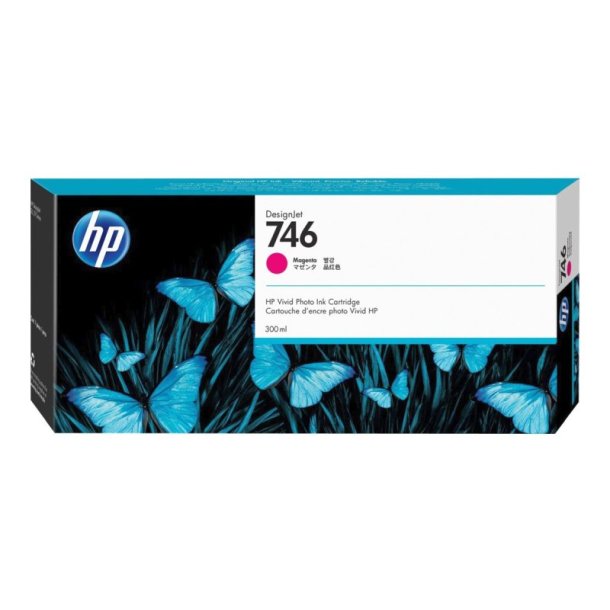 HP 746 - 300-ml - Magenta - DesignJet - Blkpatron