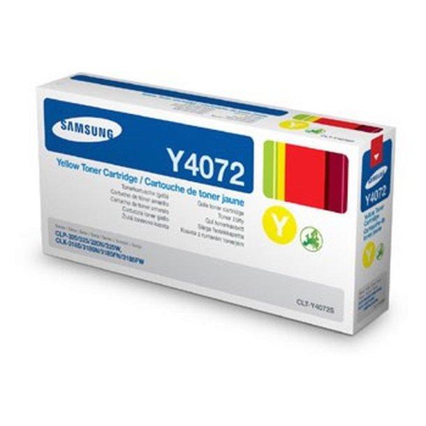 Samsung CLT-Y4072S - original toner - yellow - 1000 sider