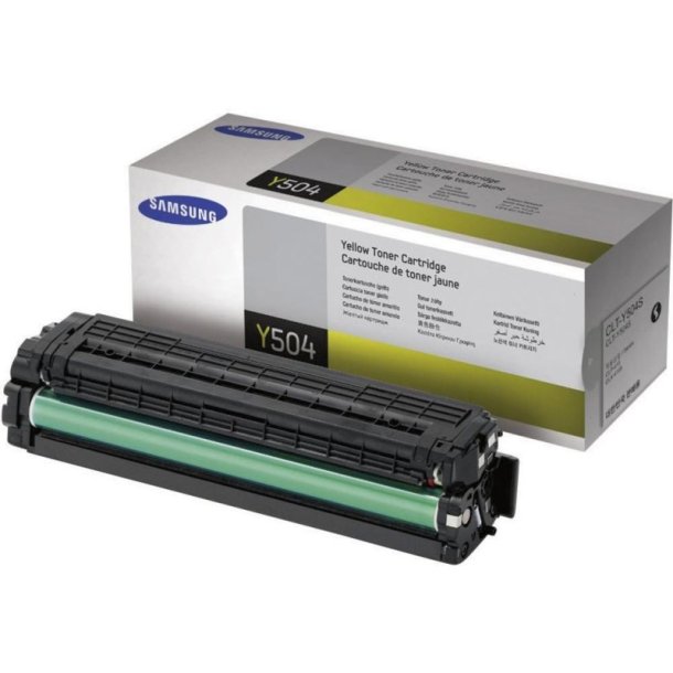 Samsung CLT-Y504S - original toner - yellow - 1800 sider