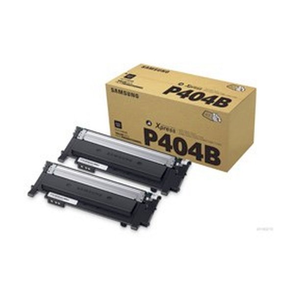 Samsung CLT-P404B - pakke med 2 - original toner - sort - 1500 sider