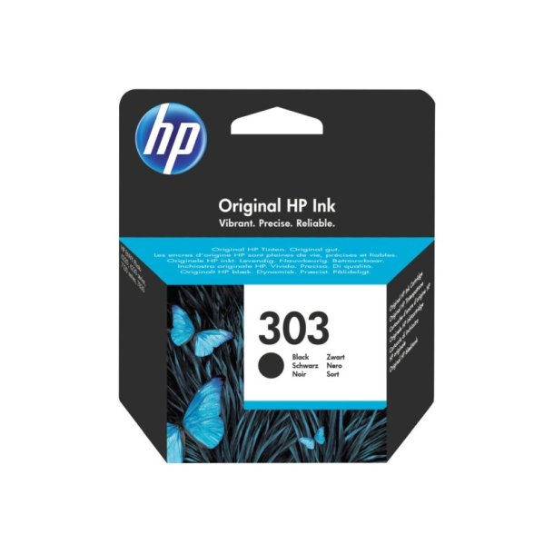 HP 303 - original - sort - Pigmentbaseret - 200 Sider