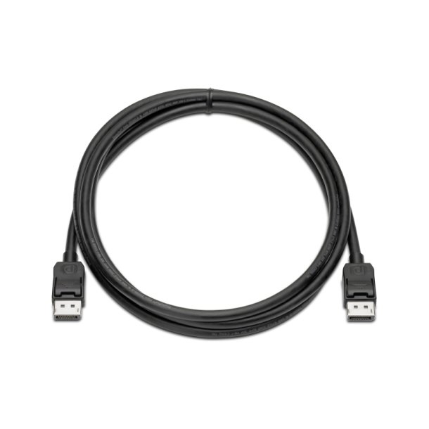 HP DisplayPort-kabel - han til han - 2 meter - sort