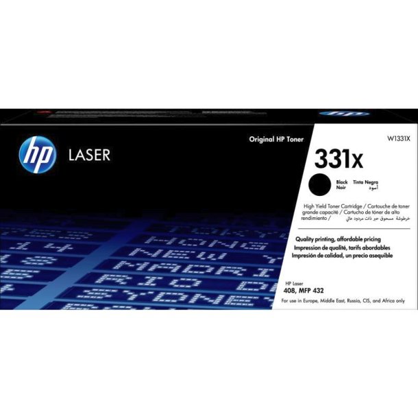 HP 331X-lasertoner - med stor kapacitet - sort