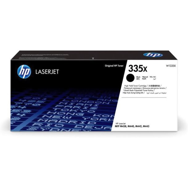 HP 335X - original LaserJet - toner - sort - med hj kapacitet