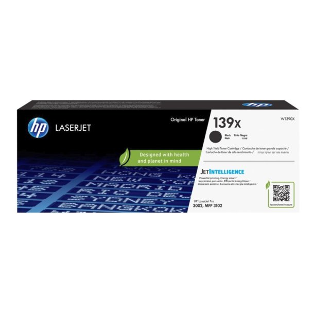 HP 139X - original - LaserJet - tonerpatron med hj kapacitet - sort