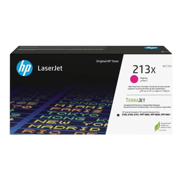 HP 213X - original - LaserJet-tonerpatron med hj kapacitet - magenta