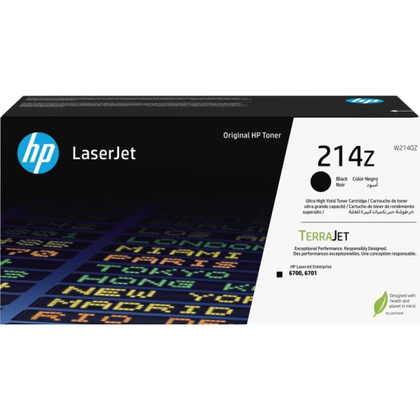 HP 214z - Ultra High Yield - sort - Original - LaserJet Tonerpatron - 31.000 sider