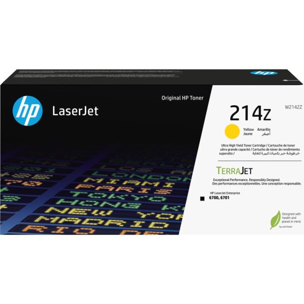 HP 214z - Ultra High Yield - Yellow - Original - LaserJet Tonerpatron - 26.000 sider