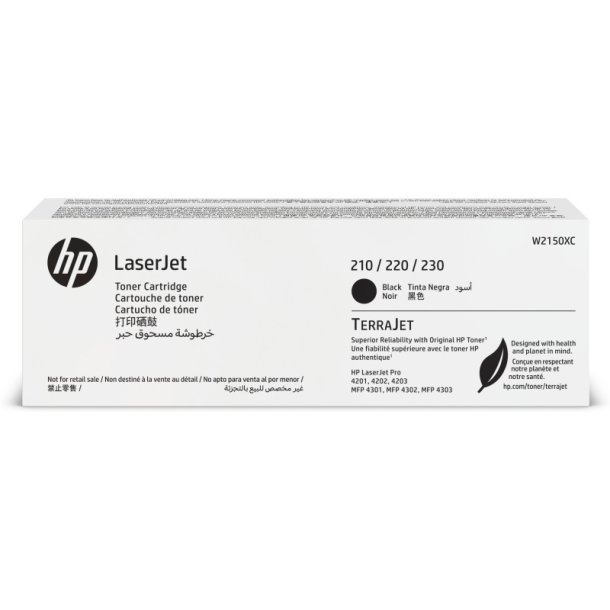 HP W2150XC - sort - Original - Contract LaserJet Tonerpatron - 7.500 sider