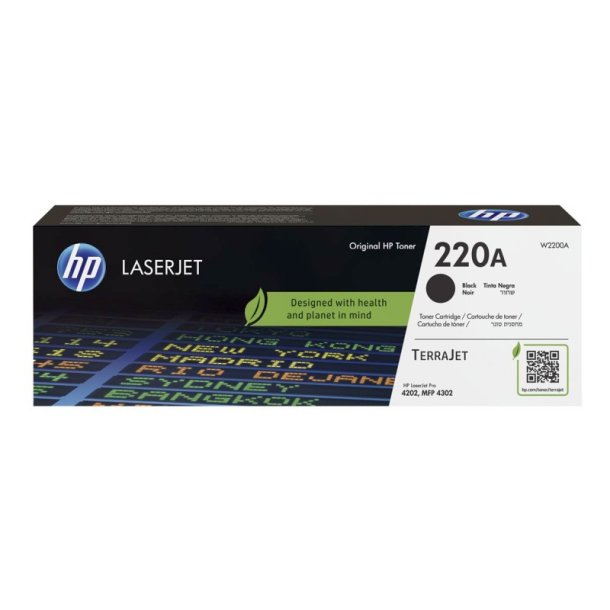 HP 220A - original - LaserJet-tonerpatron - sort