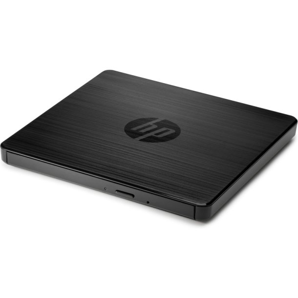 HP Ekstern USB-dvd-rw-brnder - Sort - Front - Desktop/Laptop - DVD-RW - USB &amp; FireWire - CD - DVD