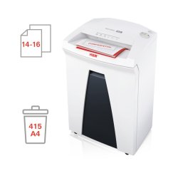 HSM Securio B24 makulator - P4 konfettimakulator - 35 Liter - Auto Oiler