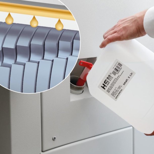 HSM Powerline FA500.3 makulator - P5 Konfettimakulator - 530 Liter Heavy Duty