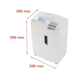 HSM Shredstar X12pro makulator - P5 konfettimakulator - 26 Liter