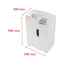 HSM Shredstar X13 makulator - P4 konfettimakulator - 23 Liter