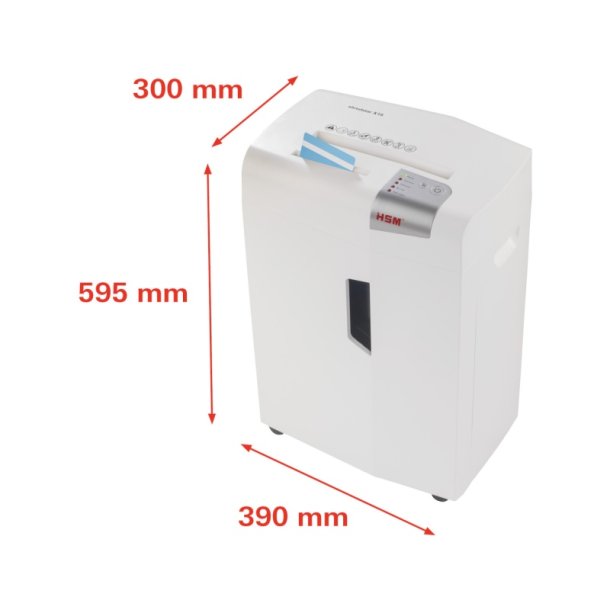 HSM Shredstar X15 makulator - P4 konfettimakulator - 26 Liter