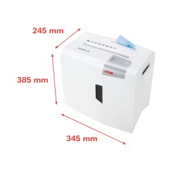 HSM Shredstar X5 makulator - P4 konfettimakulator - 18 Liter