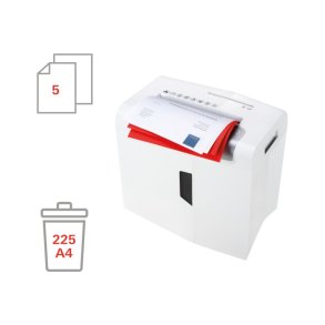 HSM Shredstar X5 makulator - P4 konfettimakulator - 18 Liter