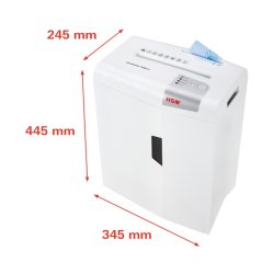 HSM Shredstar X6pro makulator - P5 konfettimakulator - 20 Liter